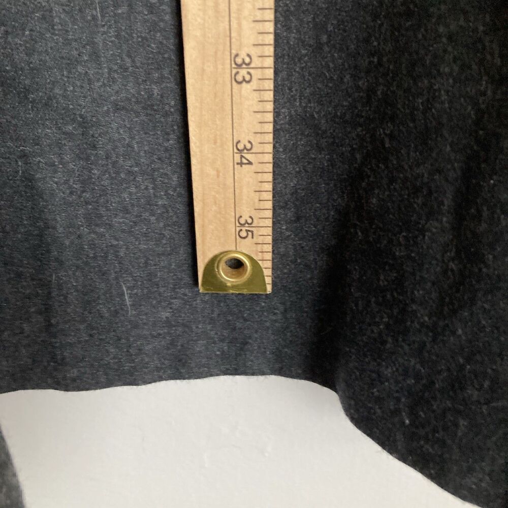 Vintage Talbots Wool Maxi Skirt 14 Fits like 10-12 Women Black Modest Elegant - Picture 4 of 12